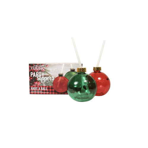 Gourmet du Village Holiday Party Sippers Set Gourmet du Village Holiday Party Sippers Set