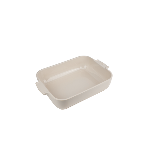 Peugeot APPOLIA Medium Rectangular Baking Dish Ecru