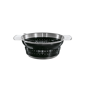 Rosle Foldable Colander Black 24cm ROSLE