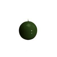 Meloria Ball Candle Small Green Olive