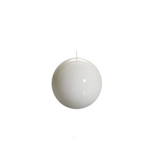 Graziani Meloria Ball Candle Small White