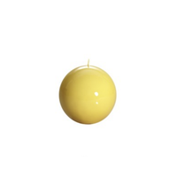 Meloria Ball Candle Small Yellow