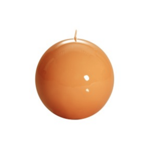 Graziani Meloria Ball Candle Medium Orange