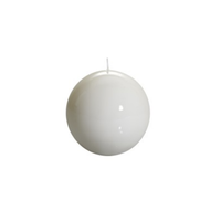 Meloria Ball Candle Medium White
