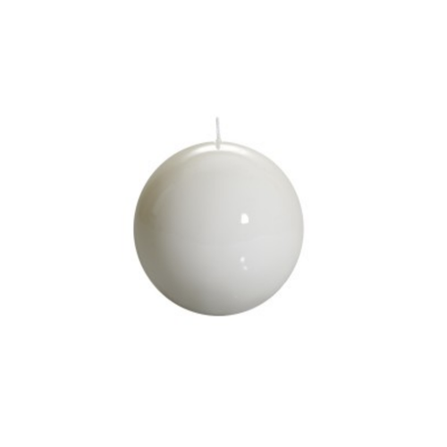 Graziani Meloria Ball Candle Medium White