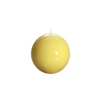 Meloria Ball Candle Medium Yellow