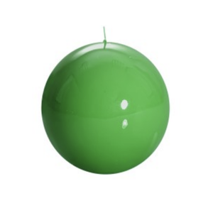 Graziani Meloria Ball Candle Large Green True