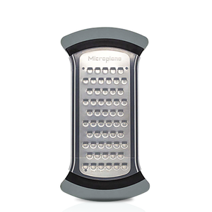 Microplane Bowl Grater Extra Coarse Microplane Grey and Black