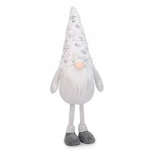 Gnome Figurine with Snowflake Hat