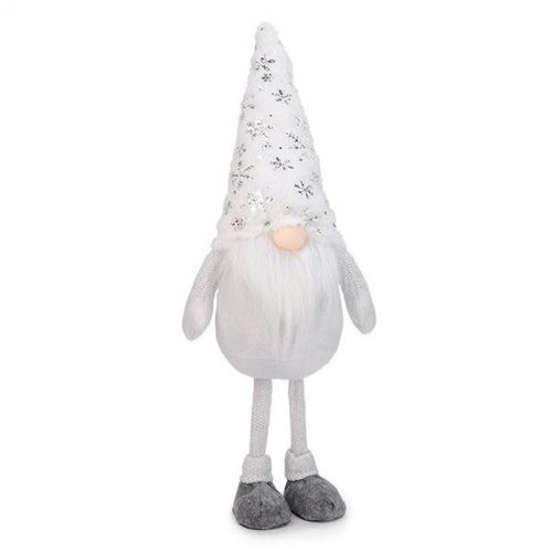 Gnome Figurine with Snowflake Hat