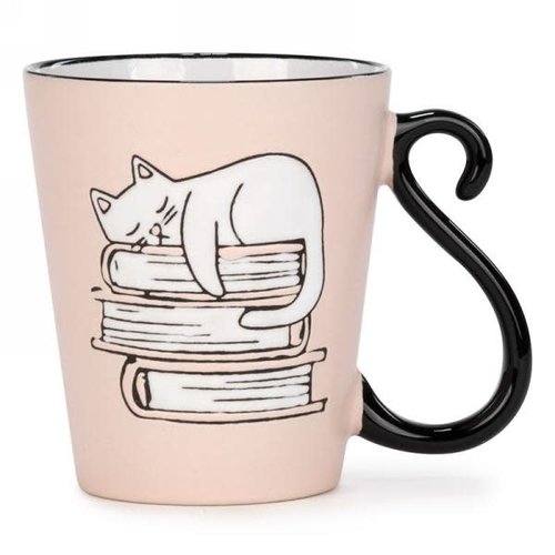 Cat's Tail Mug Napping Cat Cat's Tail Mug Napping Cat