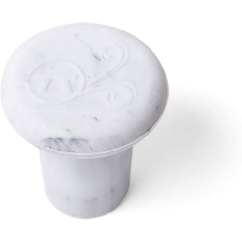 Fox Run Wine Bottle Stopper Marble White Set of 4 Fox Run Wine Bottle Stopper Marble White Set of 4
