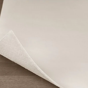 THE EPICURE LINEN COLLECTION TABLE PROTECTOR -2mm IVORY 55 x  108 ins.