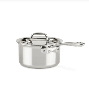 All Clad D3 Sauce Pan 1.5 Qt