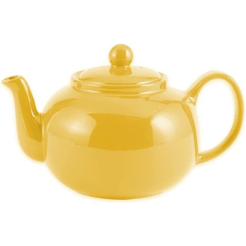 RSVP Stoneware Teapot YELLOW