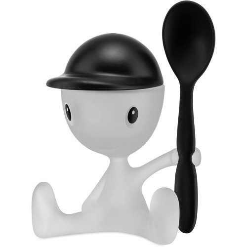 Alessi ALESSI Cico Egg Cup Set - Black Alessi ALESSI Cico Egg Cup Set - Black