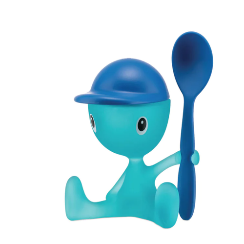 Alessi ALESSI Cico Egg Cup Set - Light Blue Alessi ALESSI Cico Egg Cup Set - Light Blue