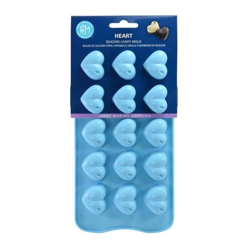 R and M International Heart Silicone Candy Mold