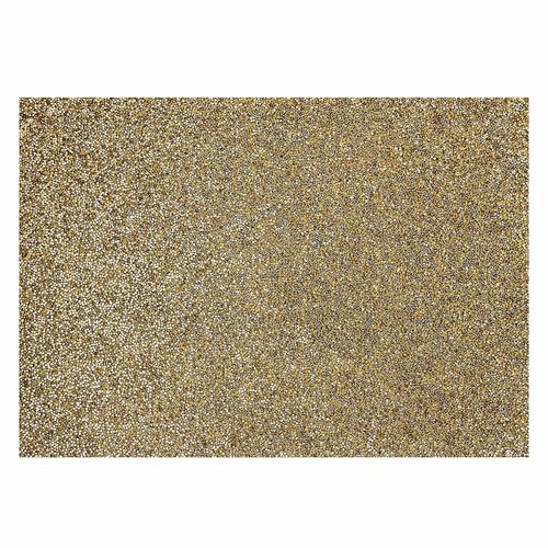 SPARKLES HOME Gold Luminous Rectangle Placemat 18 x 13 inches SPARKLES HOME Gold Luminous Rectangle Placemat 18 x 13 inches