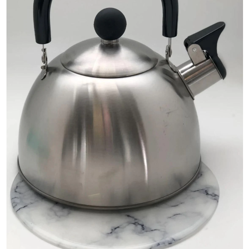 Trivet Silicone Casserole White Marble
