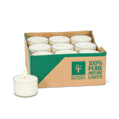 Abbott Large Natural Tealight 1.5 ins. White Abbott Large Natural Tealight 1.5 ins. White