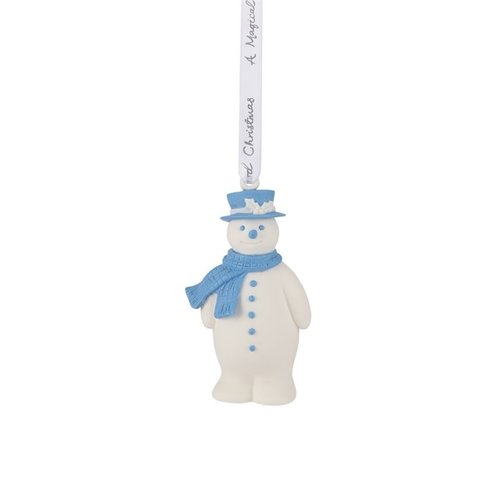 Wedgewood Christmas Snowman Ornament