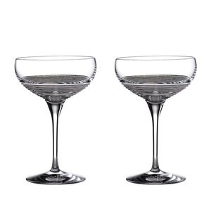Waterford Mixology Circon Large Cocktail Coupe Set of 2