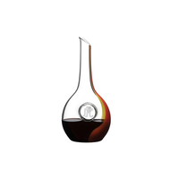 Decanter Zodiac Tiger Red and Yellow
