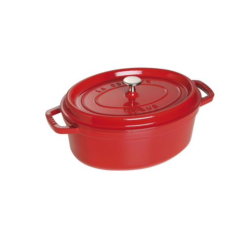 Dutch Oven Oval 4.25 qt Cherry STAUB Dutch Oven Oval 4.25 qt Cherry STAUB