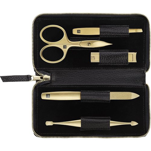 ZWILLING Manicure Set Gold 5 pieces Blue Case TWINOX ZWILLING Manicure Set Gold 5 pieces Blue Case TWINOX