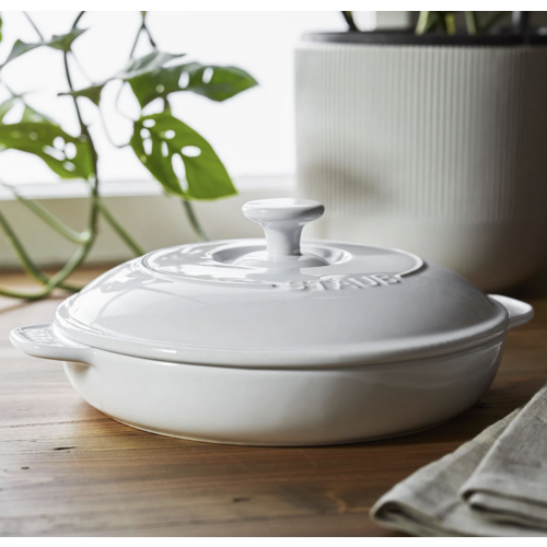 Staub Brie Baker White Staub