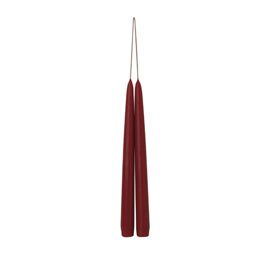 Carsim Polish Taper IHR 9.5 Inches DARK RED Carsim Polish Taper IHR 9.5 Inches DARK RED