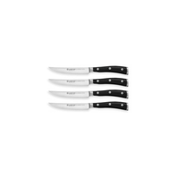 Wusthof Ikon Black Steak Knife Set of 4