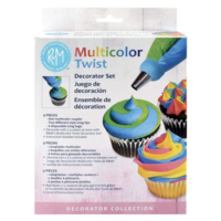 Multicolour Twist Decorator Set