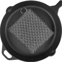 Chain Mail Cast Iron Cleaner