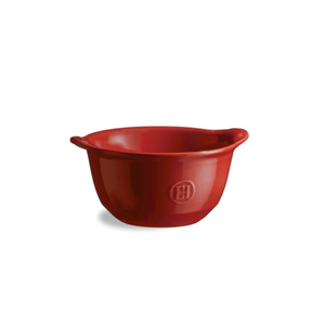 Emile Henry EMILE HENRY Gratin / Onion Soup Bowl .65L GRAND CRU/Red