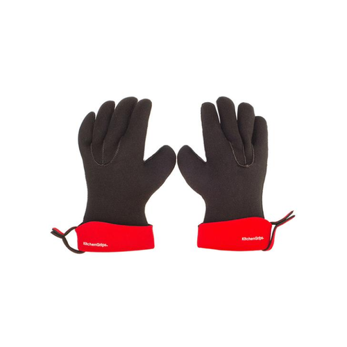 KitchenGrips KitchenGrips 5 Finger Small Cherry Black Set of 2