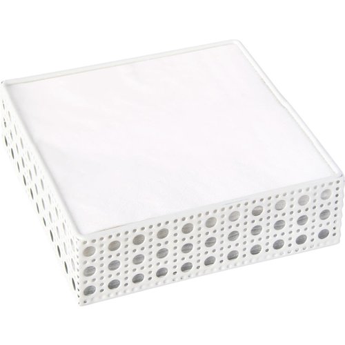 IHR Wire Napkin Holder Cocktail Size White IHR Wire Napkin Holder Cocktail Size White