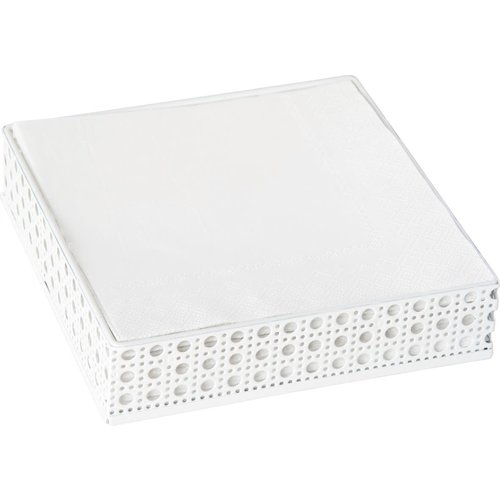 IHR Wire Napkin Holder Lunch Size White IHR Wire Napkin Holder Lunch Size White