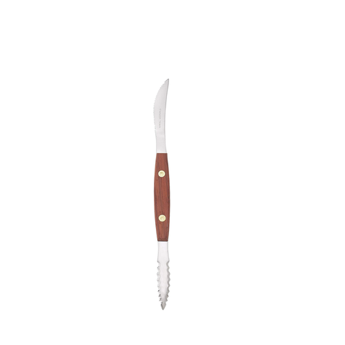 Fox Run Grapefruit Double Ended Knife Wood Handle