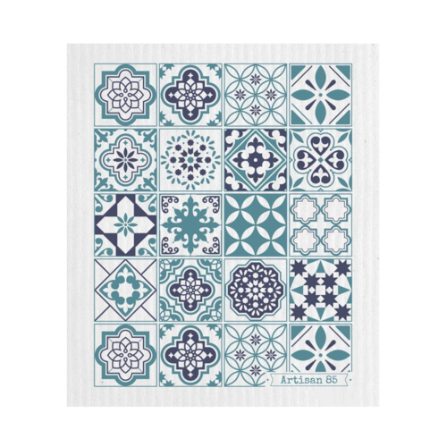 Swedish Cloth Swedish Cloth LISBON BLUE TILE Swedish Cloth Swedish Cloth LISBON BLUE TILE