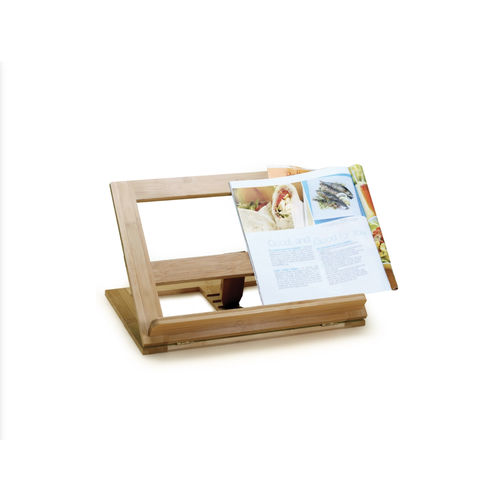 Natural Living Bamboo Recipe Book Holder