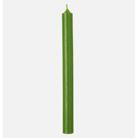 Candle 10 ins. Column Grass Green Germany
