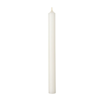 Candle 10” Column White Germany