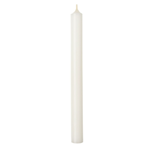 IHR Candle 10” Column White Germany