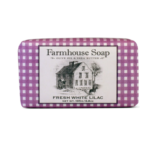 SWEET GRASS FARM Triple Milled Soap White Lilac FARMHOUSE