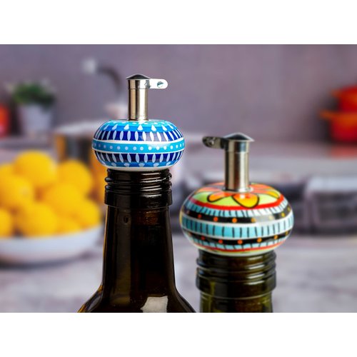 Prepara Ceramic Oil Pourer Red PREPARA