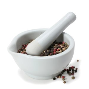 BIA Mortar & Pestle 12.5 cm  White Porcelain