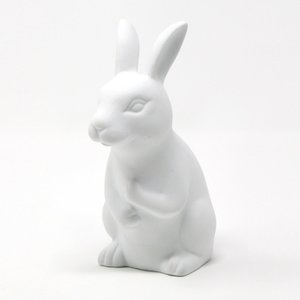 BIA Sitting White Decorative Bunny 13cm