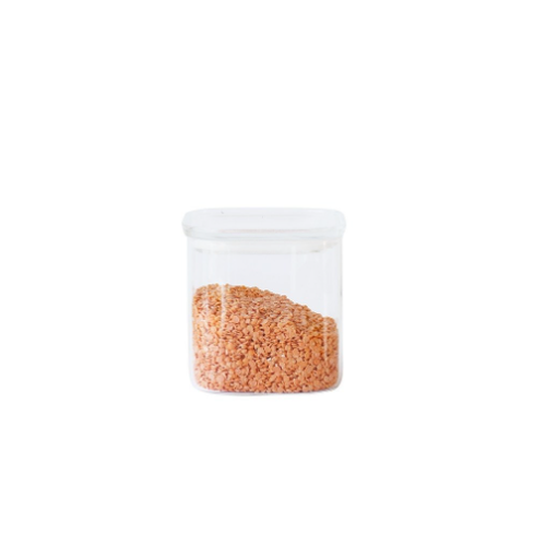 Square Glass Canister 800 ml